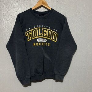 Vintage 1990s University of Toledo Rockets Collegiate NCAA College Sweatshirt